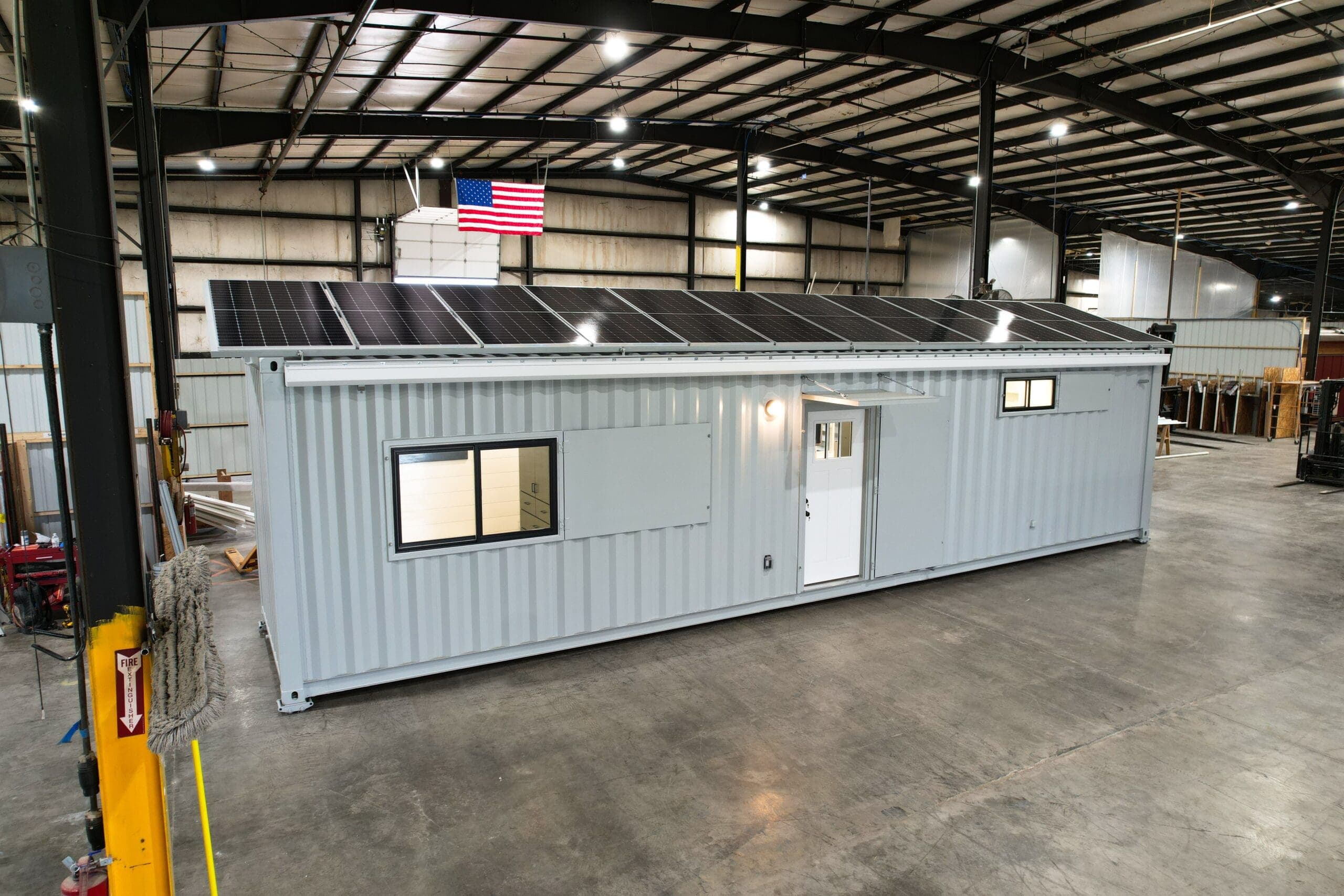 Solar-Integrated Container Homes
